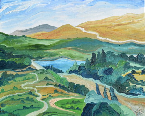 Andalucia Landscape SOLD