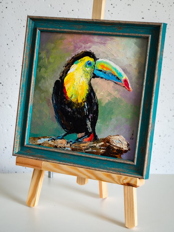 Toucan bird(framed)