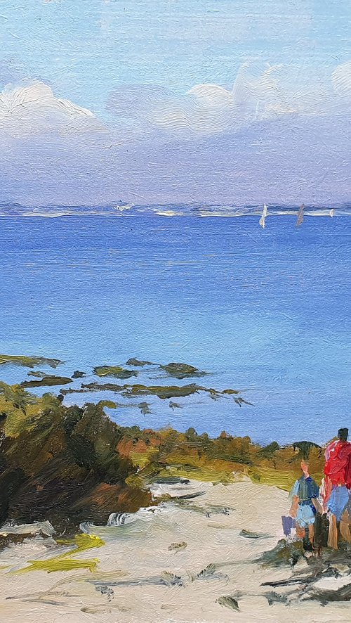 Promenade sur la pointe by José DAOUDAL