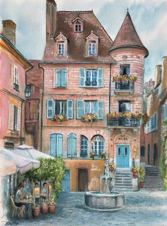 A Summer Afternoon in Beaulieu-sur-Dordogne