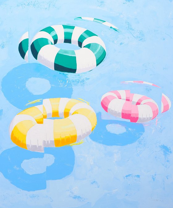Floaties pool party