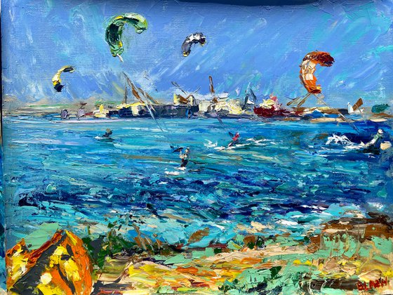Kitesurfing - Spot atmosphere