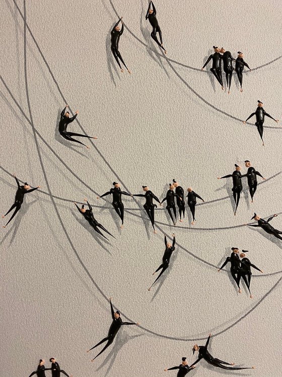 Action.3D Freedom. Eka Peradze Art.