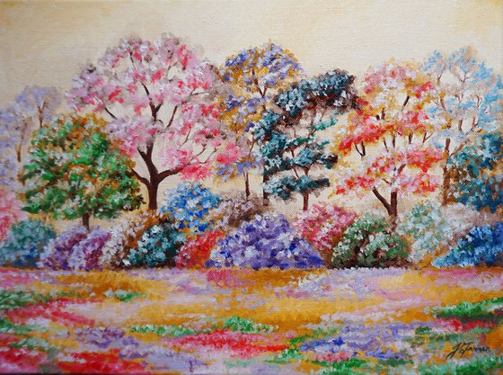 SOLD Autumn Trees