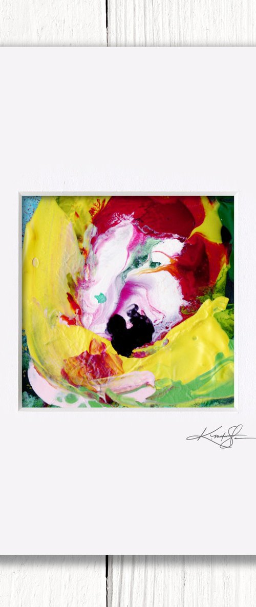 Blooming Magic 232 - Abstract Floral Painting by Kathy Morton Stanion by Kathy Morton Stanion