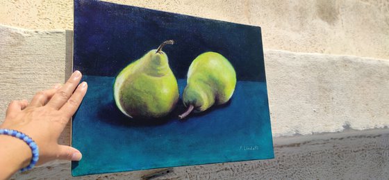 Green pears