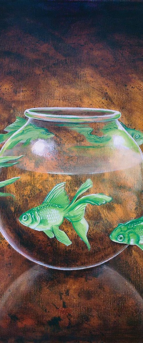 Goldfish IX by Daniel Loveday