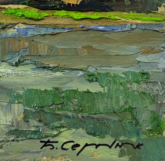 Trees above the River