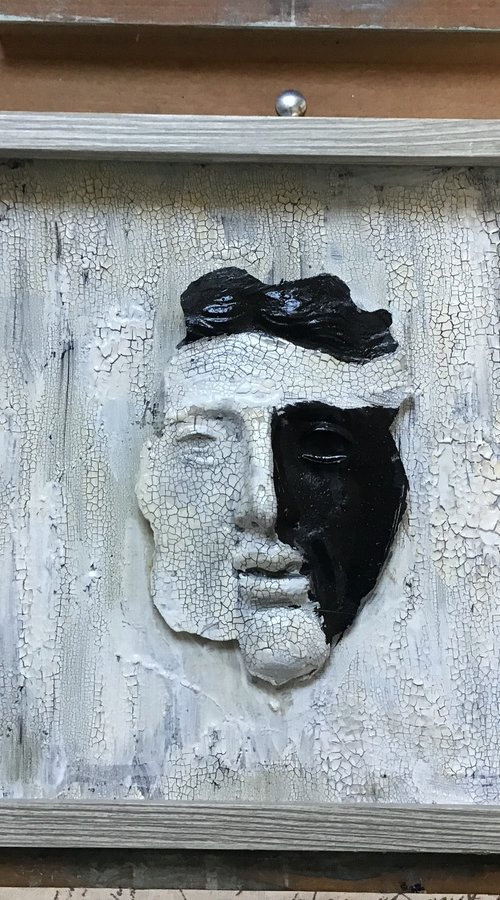 Death Mask Of A Warrior by Maxine Anne  Martin