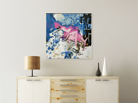 ESCAPE OF APIS | ORIGINAL PAINTING ACRYLIC ON CANVAS