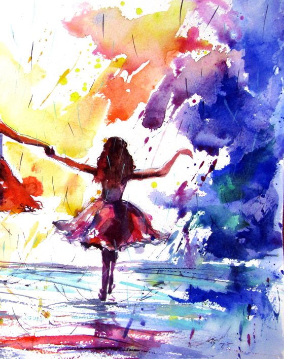 Dancing in the rain Commission