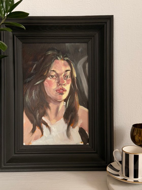 Evening Light  from the “100 Portraits”