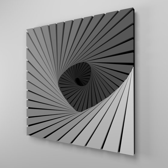 Domino effect (monochrome)