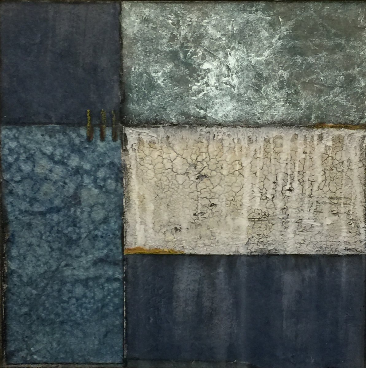 Abstract Acrylic Painting By Irene Gartner, 16 X 16, Mayakoba Dreams 1, Original Artwork