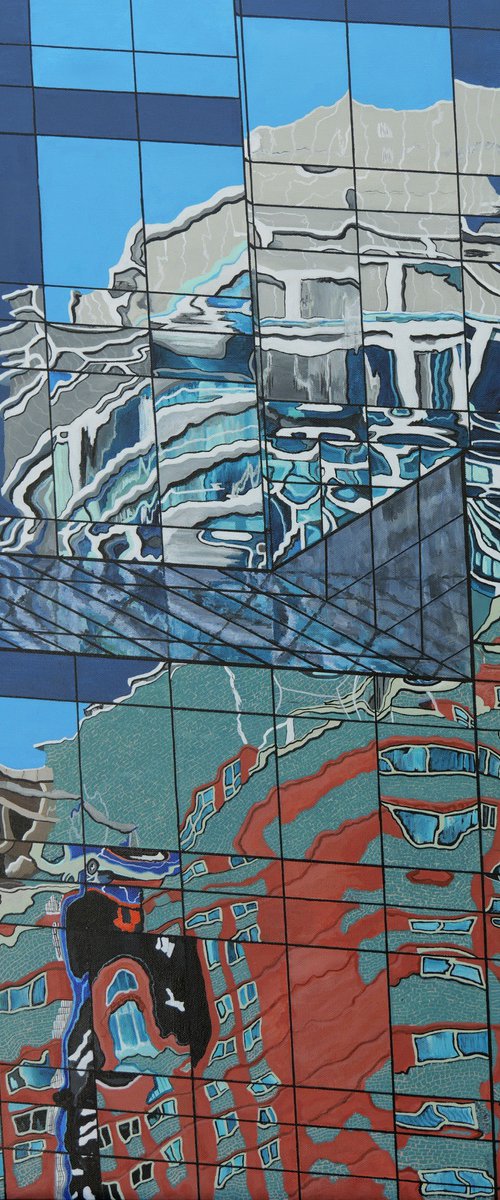 New York Reflection 7 by Steven Fleit