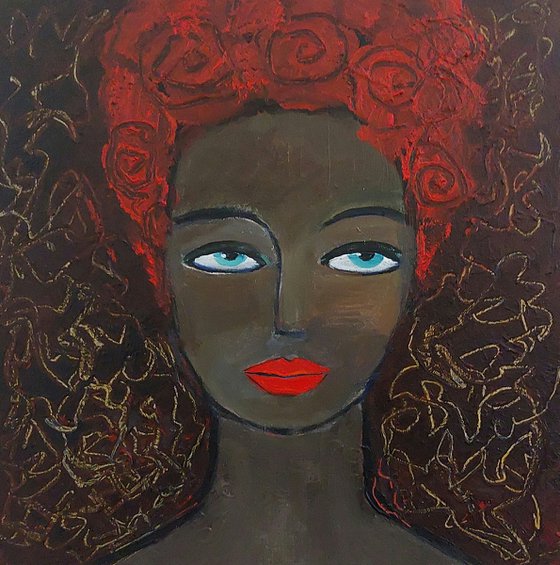 Black Lady, Red Roses