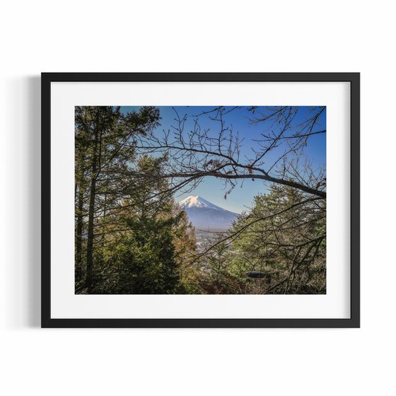 THE GLIMPSE OF FUJI