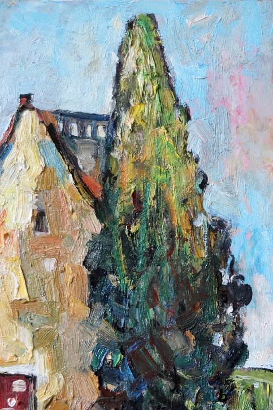 "On a Street in Beynac-et-Cazenac"