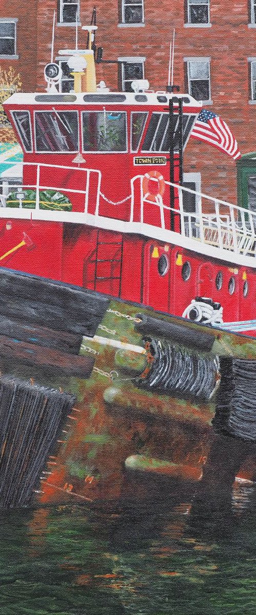 Portsmouth Tugboat by Steven Fleit