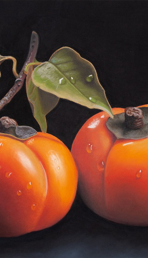 Persimmon Siblings by Dietrich Moravec