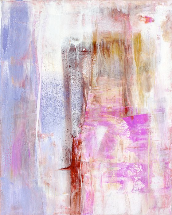 A Quiet Moment 3  - Abstract Painting  by Kathy Morton Stanion