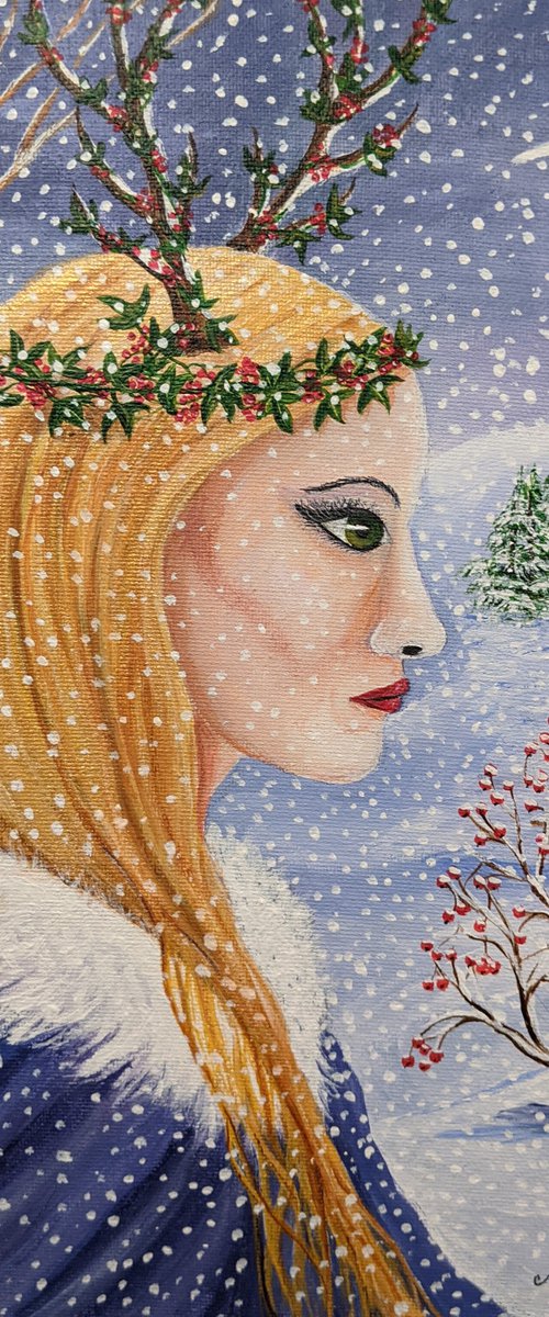 Gaia's Angels - Bringer of the Winter Snow by Anne-Marie Ellis