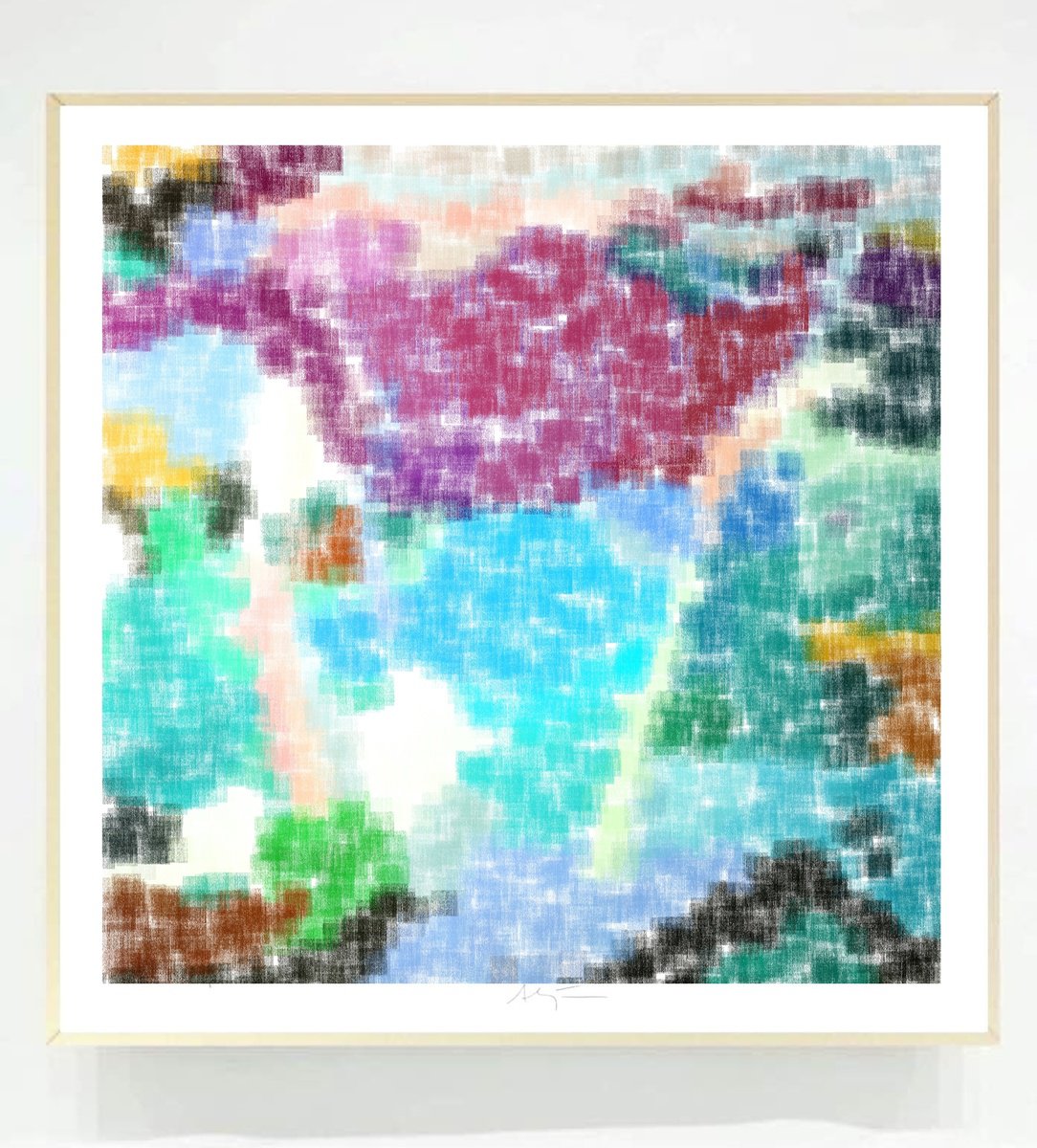 Impressionistic Giclee Print , Bay I By Alejos, 17 X 17, Artwork For Sale On Artfinder