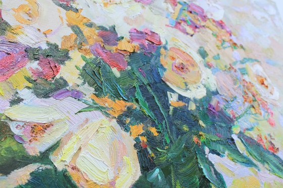 Morning Stillness Summer flowers