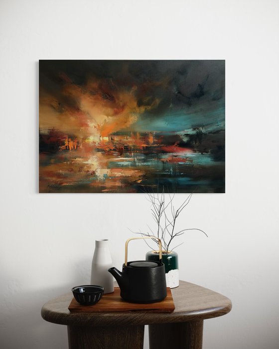 The Burst inside
