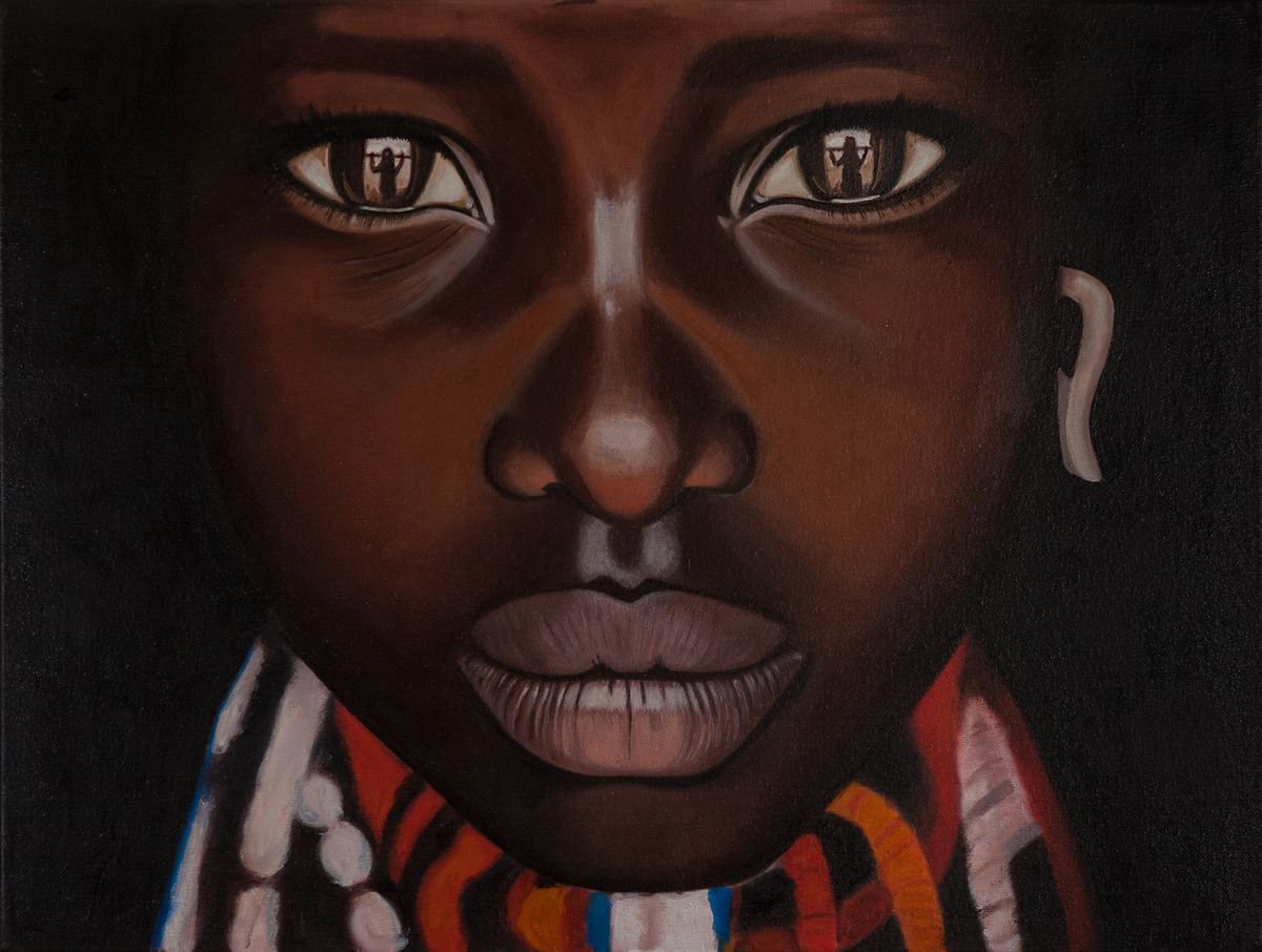 African Girl by Caroline Millott