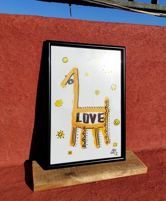 HORSE LOVE 20x30cm