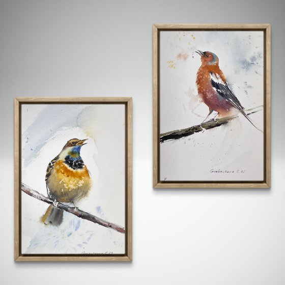 Two Voices of Spring (Diptych)