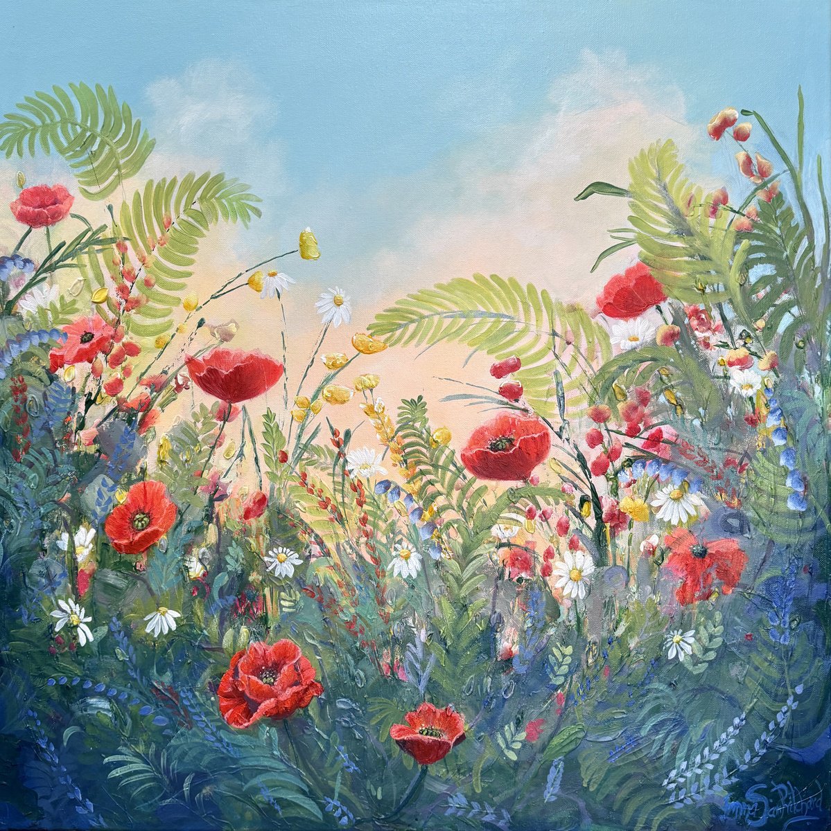 Good Morning.. By Emma Sian Pritchard, 30 X 30, Artwork For Sale On Artfinder