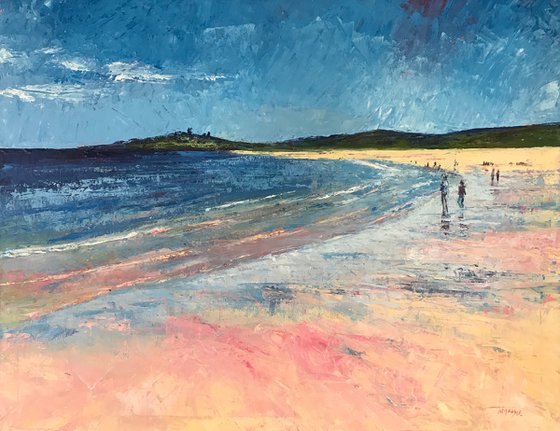 Towards Dunstanburgh