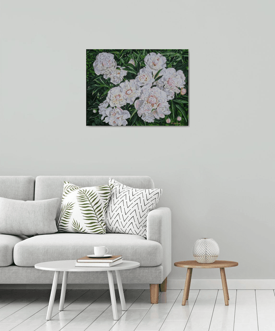 Peonies in Sunlight