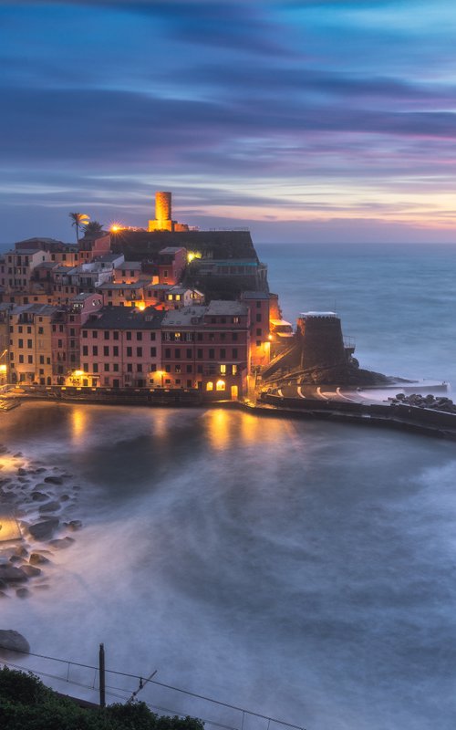 EVENING IN VERNAZZA by Giovanni Laudicina