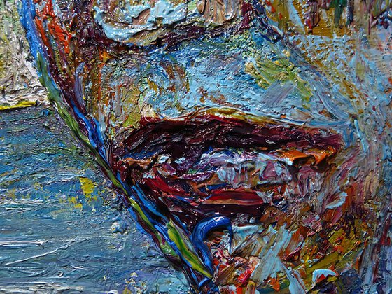 Original Oil Painting Portrait