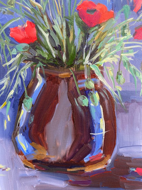 Still Life with Poppies