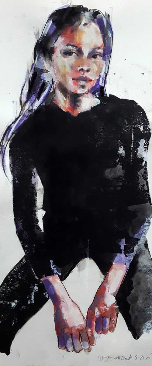 figure with black 5-21-20 by Thomas Donaldson