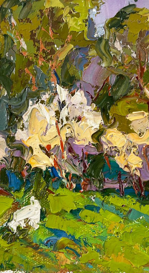 Thorns are blooming by Kalenyuk Alex