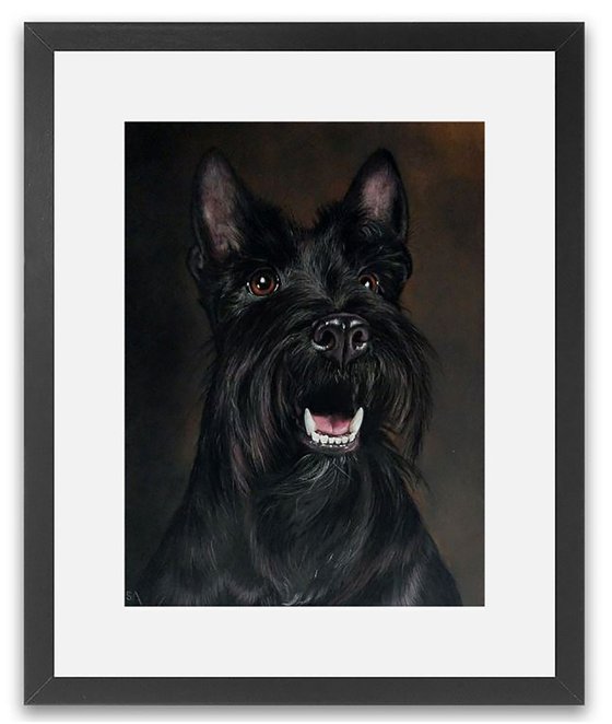 Scottish Highland Terrier l (Original Painting)