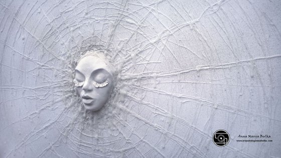 Spiderweb -Relief Painting 3d Wall Art on Canvas