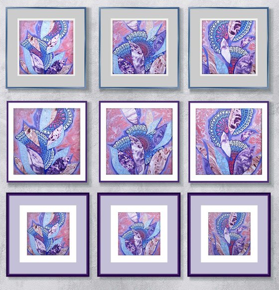 Venus Gardens, set of 3
