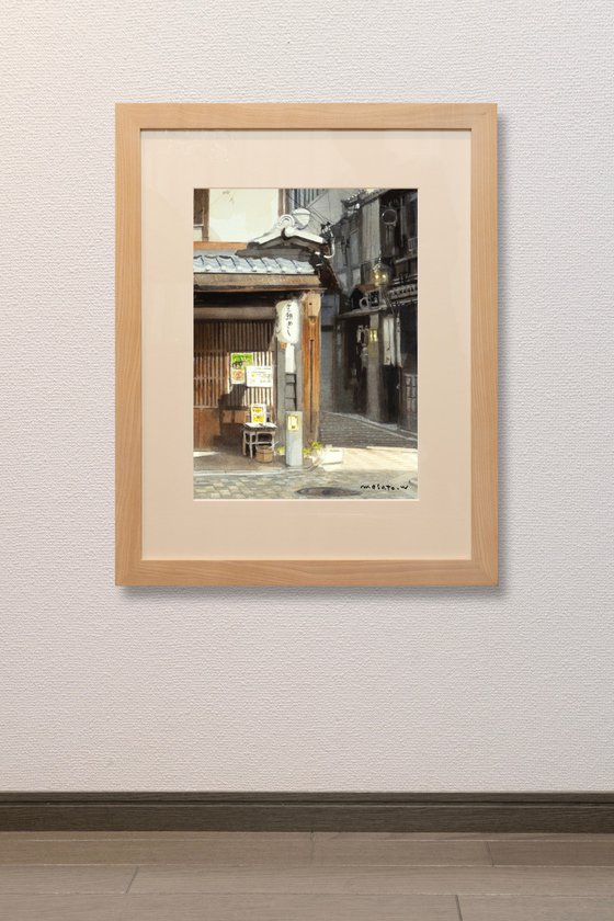 Kyoto Alleyway Sunlight
