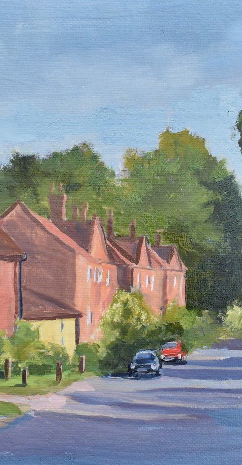 English village by Toni Swiffen