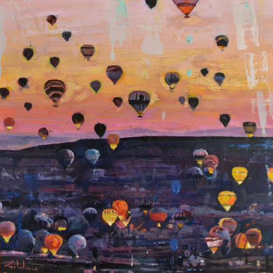 Balloons in Cappadocia