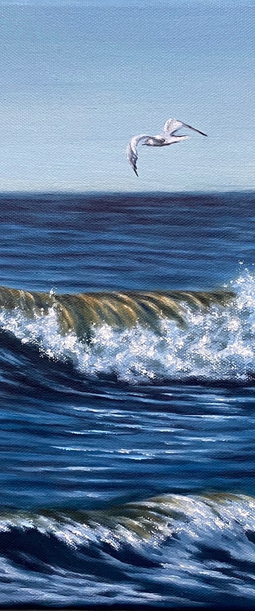 Ocean waves by Olga Kurbanova