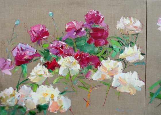 " Peonies  "