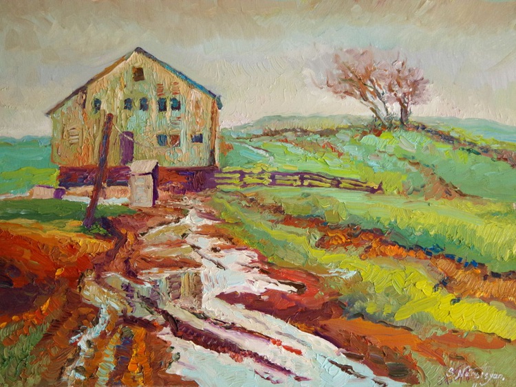 Abandoned Farm House In Illinois Early Spring L Artfinder