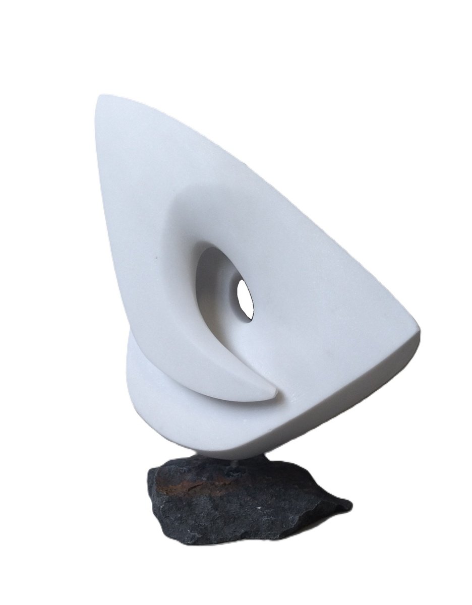 Organic Stone Sculpture , Infinity By Rasho Mitev, 10 X 12, Artwork For Sale On Artfinder